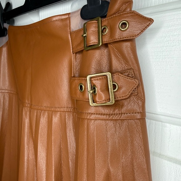 Caballero - Vegan Leather - Hendrix Skirt - Tobacco - NWT - Picture 4 of 8